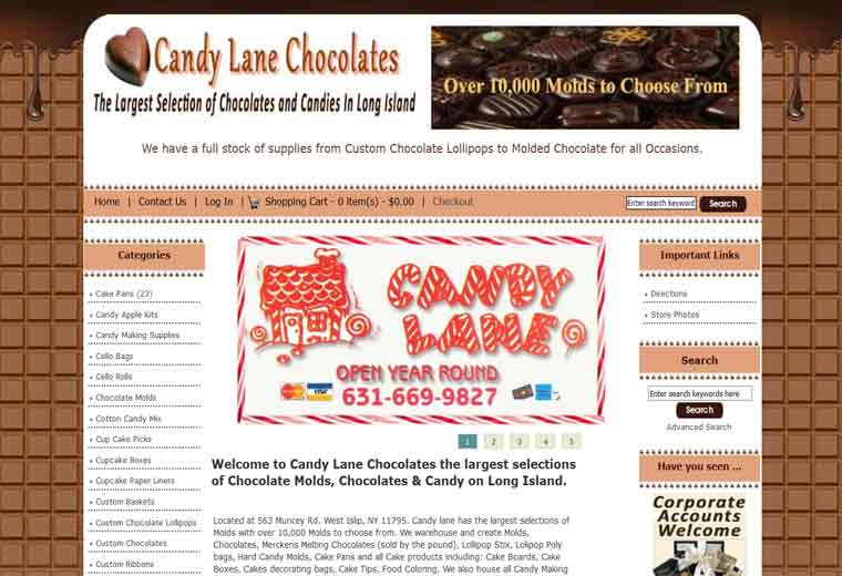 Candy Lane Chocolates
