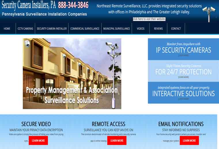 Security Camera Installers PA